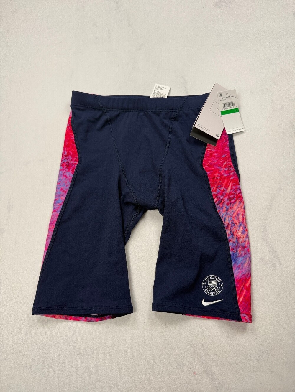 Nike Hydrastrong Athletic Shorts Navy Modern Sporty - Mens M